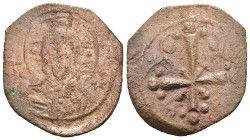 Weight 2.39 gr - Diameter 23 mm Bronze Byzantine Coin