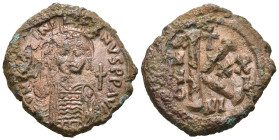 Weight 9.65 gr - Diameter 27 mm Bronze Byzantine Coin