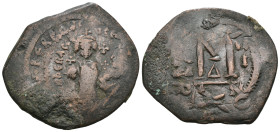 Weight 9.87 gr - Diameter 33 mm Bronze Byzantine Coin