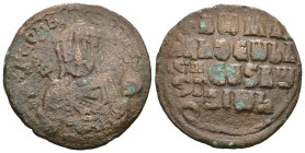Weight 6.31 gr - Diameter 26 mm Bronze Byzantine Coin