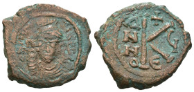 Weight 5.92 gr - Diameter 22 mm Bronze Byzantine Coin