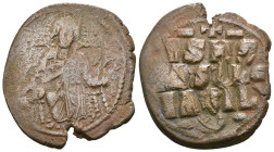 Weight 9.39 gr - Diameter 31 mm Bronze Byzantine Coin