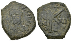Weight 5.89 gr - Diameter 23 mm Bronze Byzantine Coin. Sold as seen.