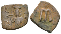 Weight 4.70 gr - Diameter 20 mm Bronze Byzantine Coin. Sold as seen.