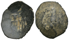 Weight 2.21 gr - Diameter 23 mm Bronze Byzantine Coin. Sold as seen.