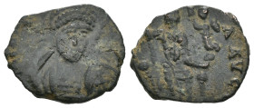 Weight 1.34 gr - Diameter 15 mm Bronze Byzantine Coin. Sold as seen.