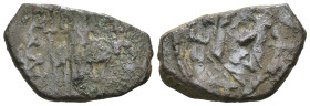 Weight 3.83 gr - Diameter 22 mm Bronze Byzantine Coin. Sold as seen.