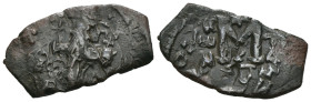 Weight 3.00 gr - Diameter 27 mm Bronze Byzantine Coin. Sold as seen.
