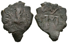 Weight 3.00 gr - Diameter 23 mm Bronze Byzantine Coin. Sold as seen.