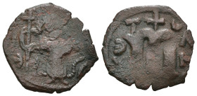 Weight 1.95 gr - Diameter 20 mm Bronze Byzantine Coin. Sold as seen.