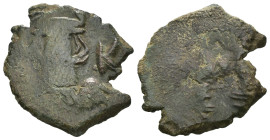 Weight 4.57 gr - Diameter 24 mm Bronze Byzantine Coin. Sold as seen.