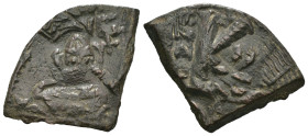 Weight 5.61 gr - Diameter 29 mm Bronze Byzantine Coin. Sold as seen.