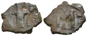 Weight 2.74 gr - Diameter 20 mm Bronze Byzantine Coin. Sold as seen.