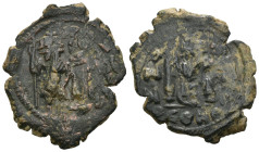 Weight 6.33 gr - Diameter 28 mm Bronze Byzantine Coin. Sold as seen.