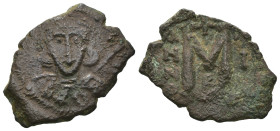 Weight 3.64 gr - Diameter 22 mm Bronze Byzantine Coin. Sold as seen.