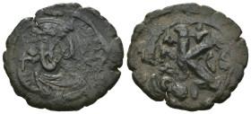 Weight 4.76 gr - Diameter 25 mm Bronze Byzantine Coin. Sold as seen.