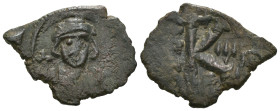 Weight 2.81 gr - Diameter 24 mm Bronze Byzantine Coin. Sold as seen.