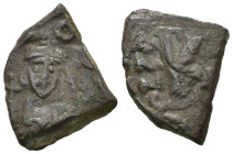 Weight 3.85 gr - Diameter 22 mm Bronze Byzantine Coin. Sold as seen.
