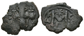 Weight 3.27 gr - Diameter 23 mm Bronze Byzantine Coin. Sold as seen.