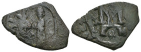 Weight 3.10 gr - Diameter 25 mm Bronze Byzantine Coin. Sold as seen.