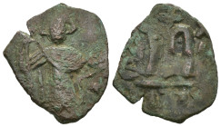 Weight 2.02 gr - Diameter 21 mm Bronze Byzantine Coin. Sold as seen.