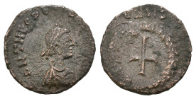 Weight 0.90 gr - Diameter 13 mm Bronze Coin. Sold as seen.