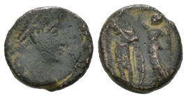 Weight 1.59 gr - Diameter 12 mm Bronze Coin. Sold as seen.
