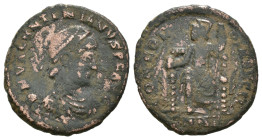 Weight 2.62 gr - Diameter 18 mm Bronze Coin. Sold as seen.