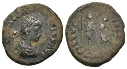 Weight 2.67 gr - Diameter 17 mm Bronze Coin. Sold as seen.