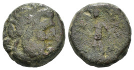 Weight 3.67 gr - Diameter 14 mm Bronze Coin. Sold as seen.