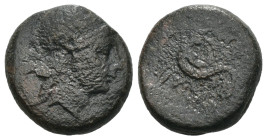 Weight 4.01 gr - Diameter 14 mm Bronze Coin. Sold as seen.