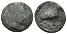 Weight 3.50 gr - Diameter 15 mm Bronze Coin. Sold as seen.