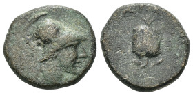 Weight 4.58 gr - Diameter 16 mm Bronze Coin. Sold as seen.