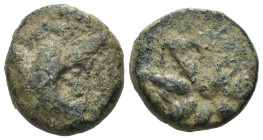 Weight 5.26 gr - Diameter 17 mm Bronze Coin. Sold as seen.