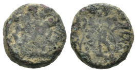 Weight 1.87 gr - Diameter 12 mm Bronze Coin. Sold as seen.