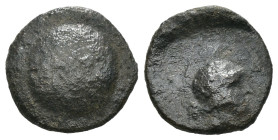 Weight 1.51 gr - Diameter 13 mm Bronze Coin. Sold as seen.
