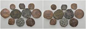 Weight 16.01 gr, 10 pieces Bronze Mix Group coins. Sold as seen.