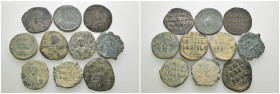 Weight 76.05 gr, 10 pieces Bronze Mix Group coins. Sold as seen.