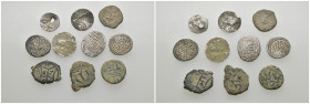 Weight 9.00 gr, 10 pieces Mix Group coins. Sold as seen.
