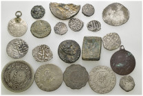 Weight 42.21 gr, 20 pieces Mix Group coins. Sold as seen.