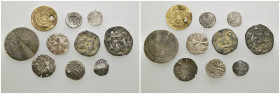 Weight 5.24 gr, 10 pieces Mix Group coins. Sold as seen.