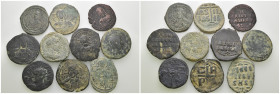 Weight 95.31 gr, 10 pieces Bronze Mix Group coins. Sold as seen.