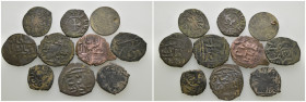 Weight 55.23 gr, 10 pieces Bronze Mix Group coins. Sold as seen.