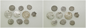 Weight 5.77 gr, 10 pieces Silver Mix Group coins. Sold as seen.
