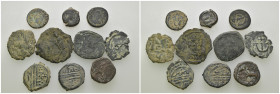 Weight 24.70 gr, 10 pieces Bronze Mix Group coins. Sold as seen.