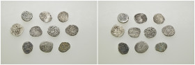 Weight 5.75 gr, 10 pieces Mix Group coins. Sold as seen.
