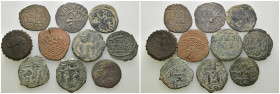 Weight 39.91 gr, 10 pieces Bronze Mix Group coins. Sold as seen.