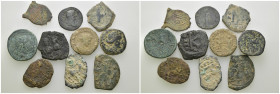 Weight 40.99 gr, 10 pieces Bronze Mix Group coins. Sold as seen.