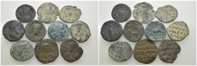 Weight 60.75 gr, 10 pieces Bronze Mix Group coins. Sold as seen.