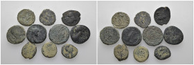 Weight 21.99 gr, 10 pieces Bronze Mix Group coins. Sold as seen.